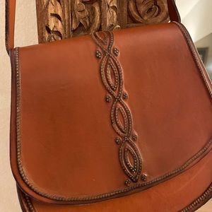 Lucky Brand leather cross-body purse